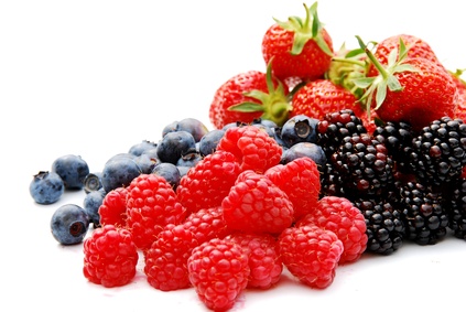 berries summer health food