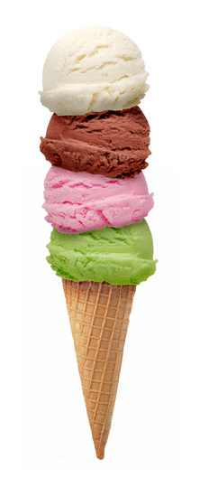 Full fat ice cream treat or frozen yogurt?