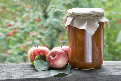 Happiness = Zero Cholesterol Homemade Apple Butter