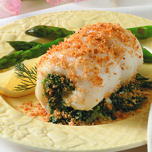 Incredibly Low-Calorie Tuscany Stuffed Fish Fillets