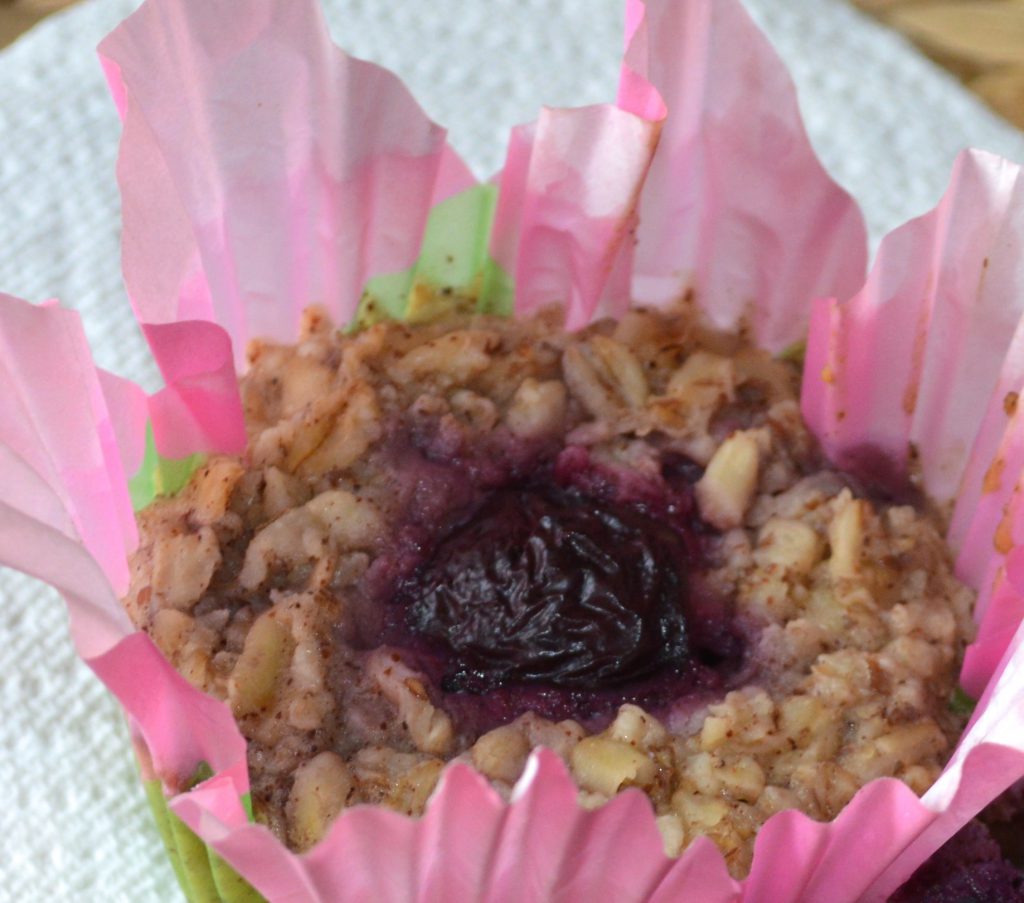 Heart Healthy Recipe Of Berry Oatmeal Muffins