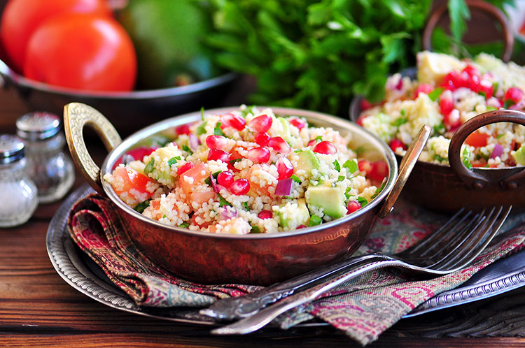 Couscous Red Bean Salad